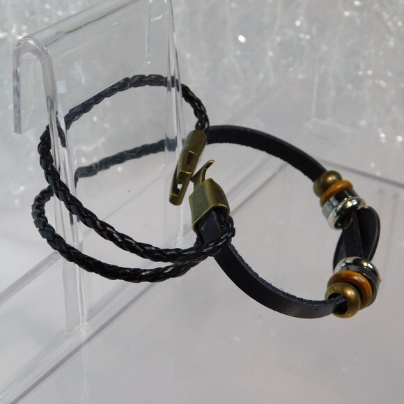 "Virgo" Leather Bracelet - Picture 8 of 11
